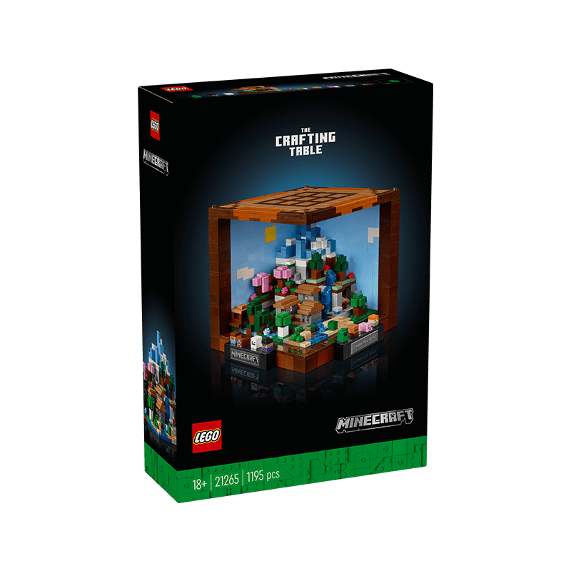 乐高（LEGO）积木 我的世界 21265创意工作台 新品拼装玩具男孩女孩生日礼物