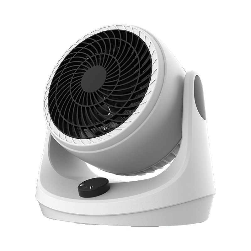 黑桃A新款黑科技空气循环取暖器两用对流暖气大型速热可摇头暖风机 大白取暖器 版
