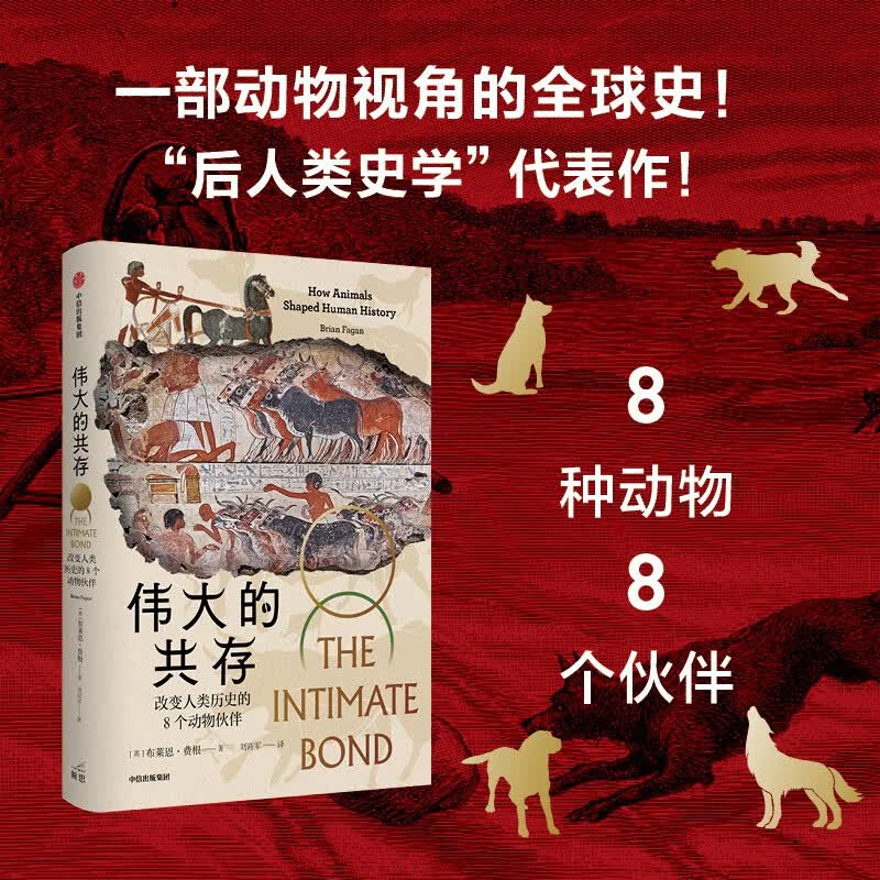 伟大的共存：改变人类历史的8个动物伙伴 布莱恩费根 著 后人类史学力作 动物视角的全球史 中信出版社
