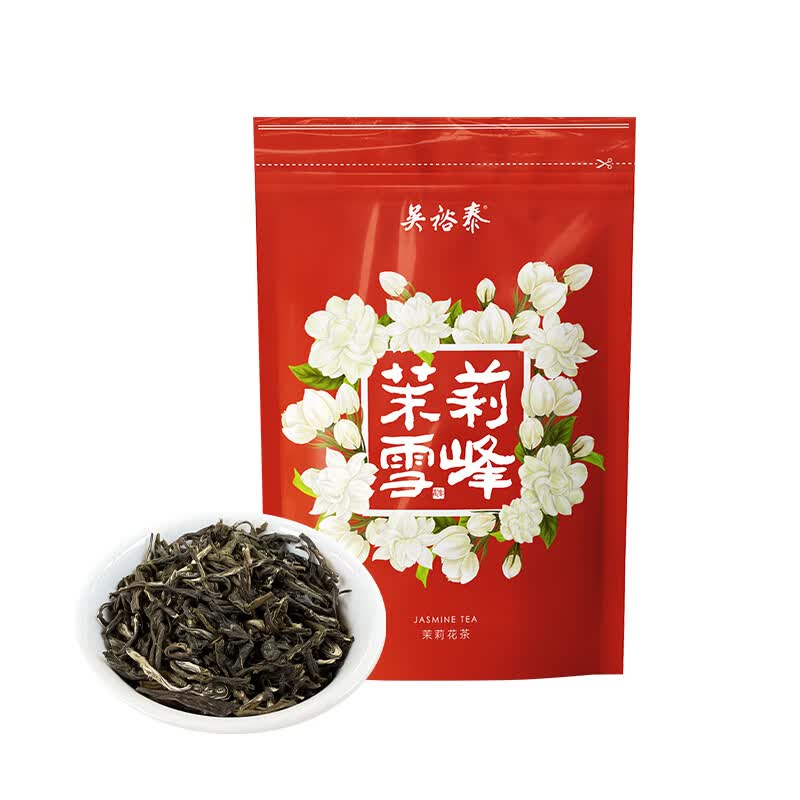 吴裕泰茶叶 花茶花草茶 新茶浓香茉莉花茶茉莉雪峰 七窨芽叶醇香50g袋装使用感如何?