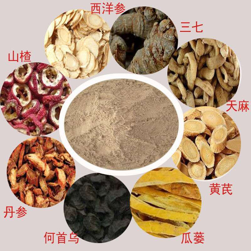 有仁堂通血管清理垃圾血管田三七丹参西洋参山楂何首乌瓜萎壳天麻八宝