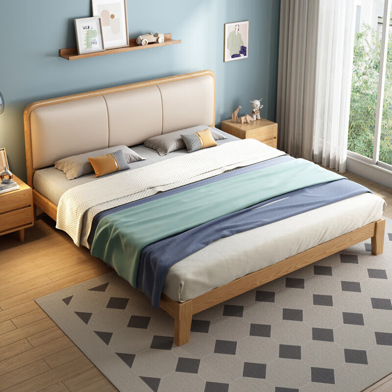 缔造空间实木床—打造舒适高品质的卧室|实木床能查历史价格吗