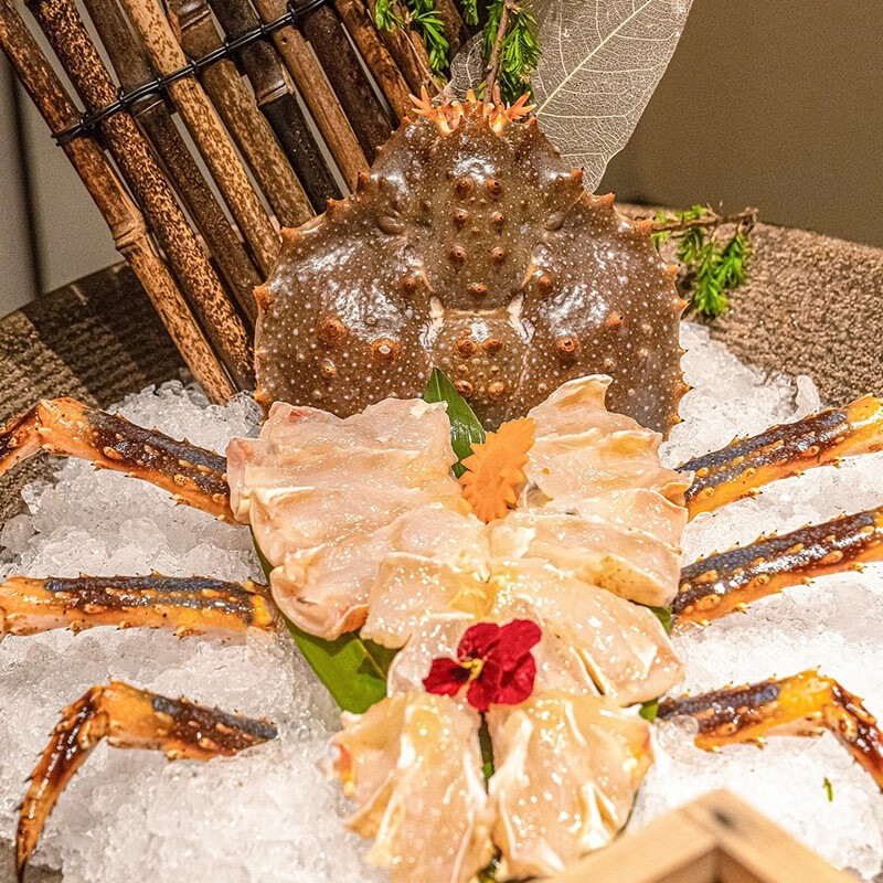 海泽鲜帝王蟹礼盒俄罗斯鲜活生冻大螃蟹帝皇蟹 年货节日送礼海鲜礼盒 礼盒装【4.5-5斤】俄罗斯帝王蟹