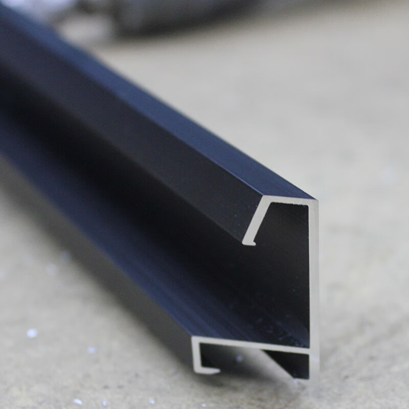 妙林 铝合金型材边框窄边加厚铝合金画框型材广告裱框定制尺寸金属边