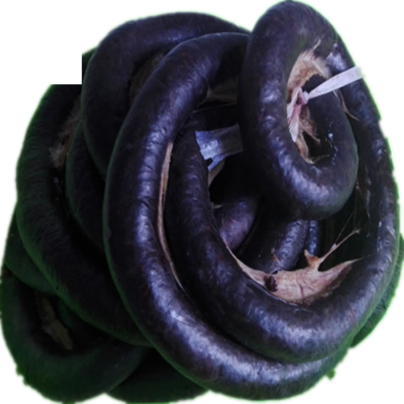 宜享健康血肠广西河池南丹米血肠猪血肠血粑糯米血粑猪血香肠300