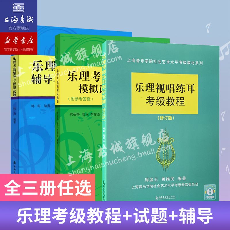 乐理视唱练耳考级教程+乐理考级模拟试题集
