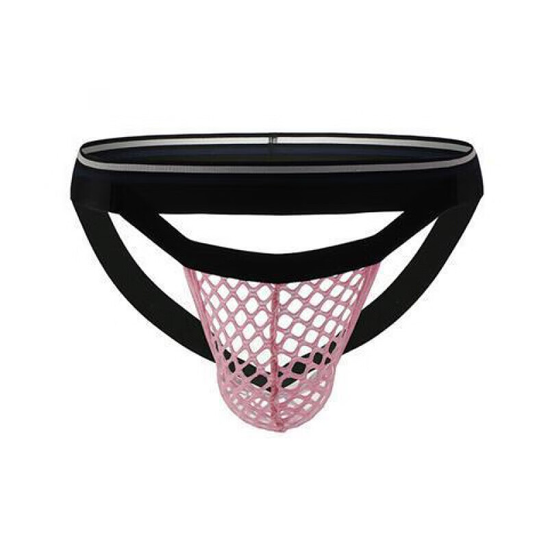 内裤薄款大网眼露臀 u凸透气低腰大码双丁裤情趣内衣诱惑性感免脱透明