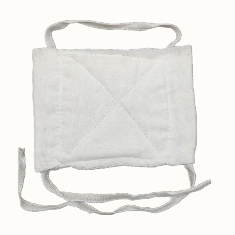 华鲁 全脱脂纱布口罩纯棉防工业粉尘加厚一次性防护冬季防寒医家护士