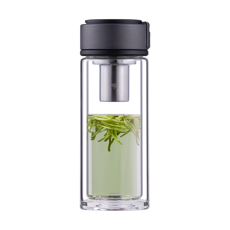 ����WANXIANG�� ˫�㲣��ˮ���������ﻧ��������˶�ˮ����Я����ֵ��ˮ���뱭 V262R-���ɫ480ml