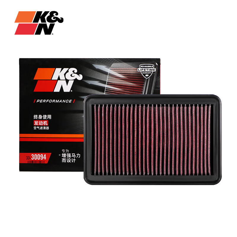 KN空气滤芯空滤适用本田15CR-V2.0L33-30094