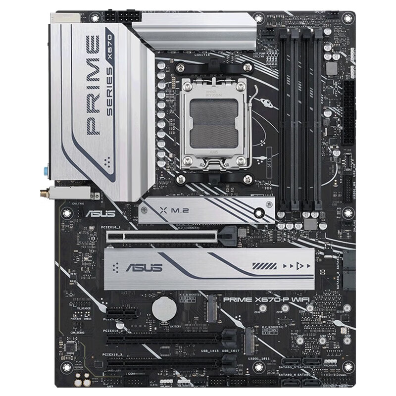 华硕(asus)prime x670-p wifi主板 支持ddr5 cpu 7900x/7700x prime 