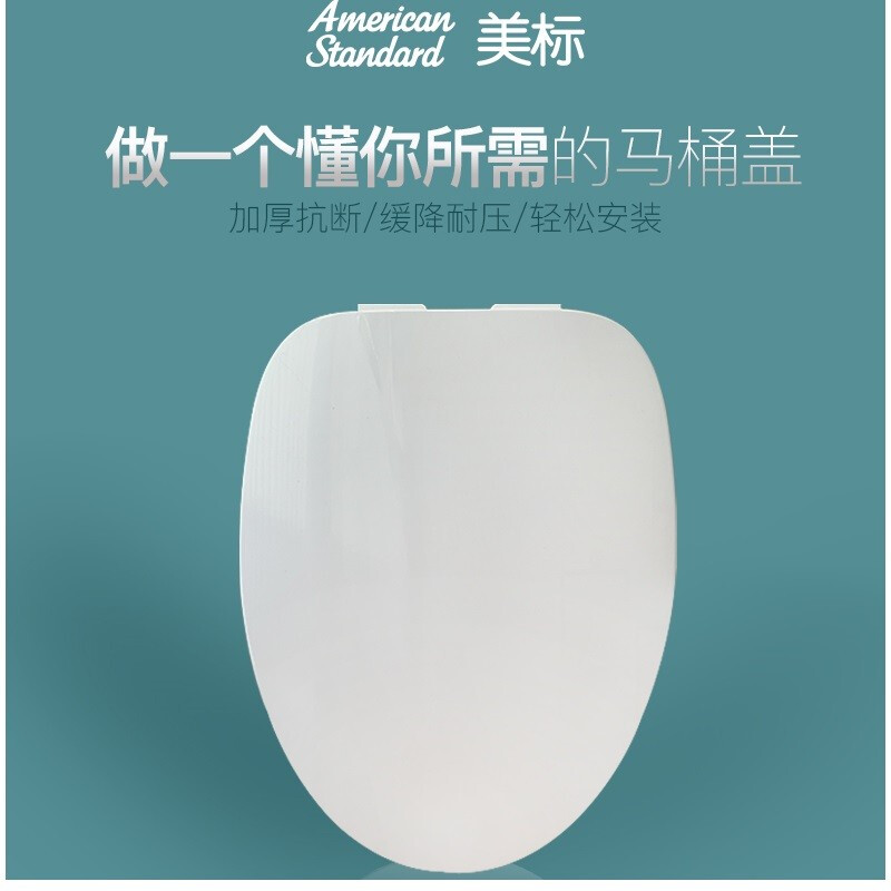 美标亲子马桶盖家用通用加厚两用普通马桶盖子母盖配件母子坐便盖C046
