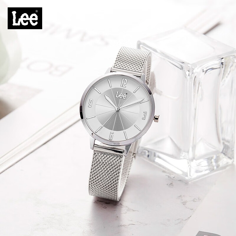 LEE 手表女时尚防水石英女士手表商务腕表 LEF-F194