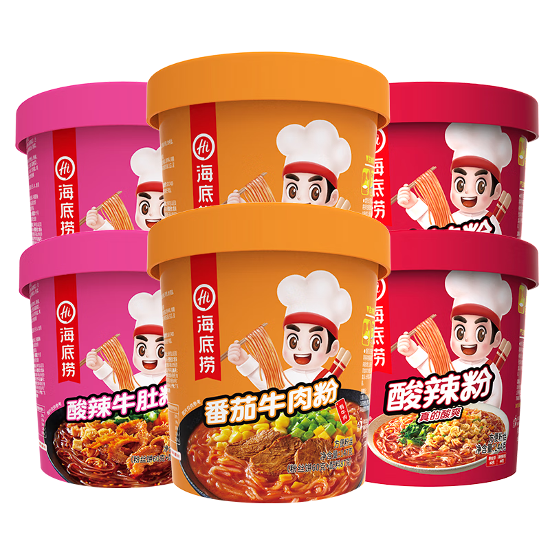 海底捞冲泡粉丝组合价格走势及评测