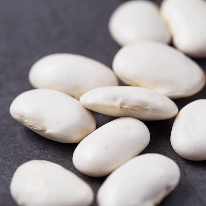 虎钢馋四川农家自种大白豆雪豆芸豆五谷杂粮干货煲汤炖猪蹄2500g