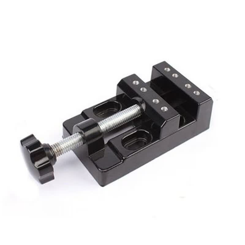 迷你台钳 多功能小型虎钳台家用平口钳夹具夹紧器固定台夹p 简配