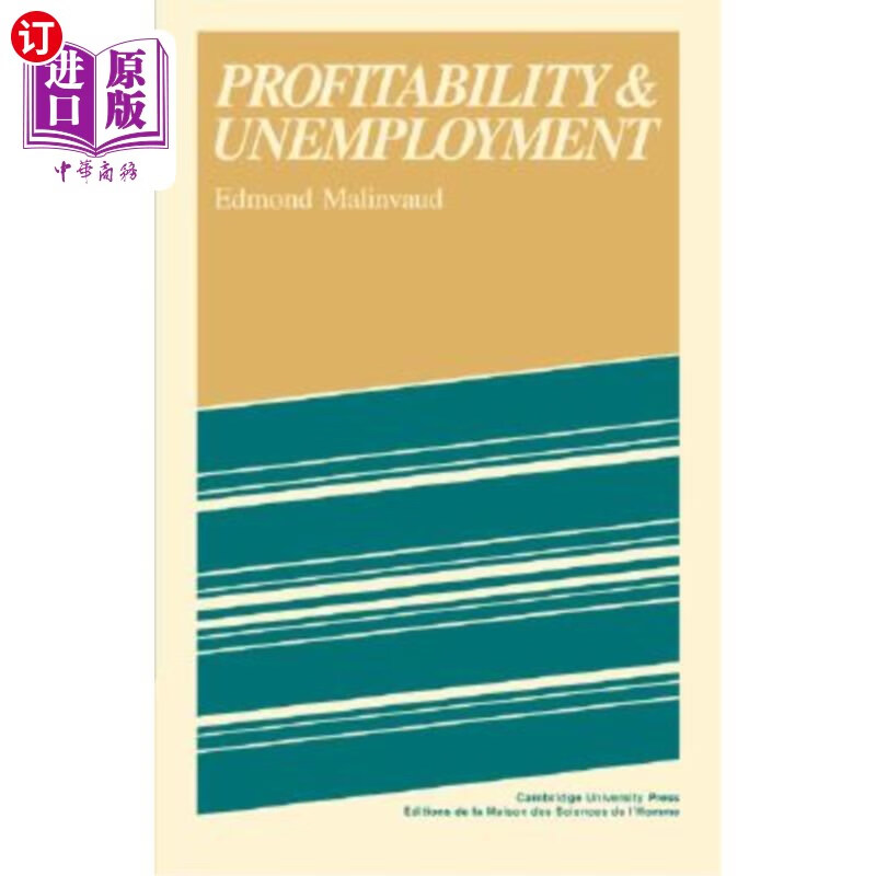 海外直订profitability and unemployment 盈利能力和失业率