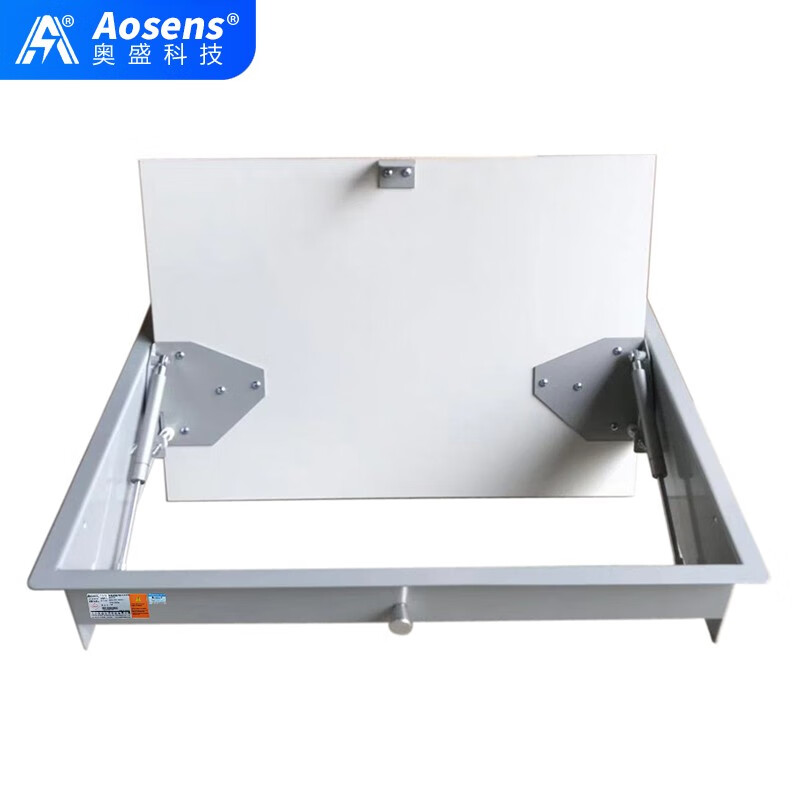 奥盛17英寸液晶屏手动翻转器桌面翻转器显示屏翻转器隐藏嵌入式22英寸