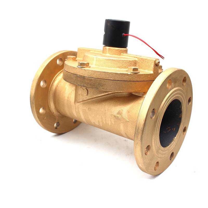 消防管道电磁阀通用自来水管道24v220v铸铁水用 50 65 80 100 dn40