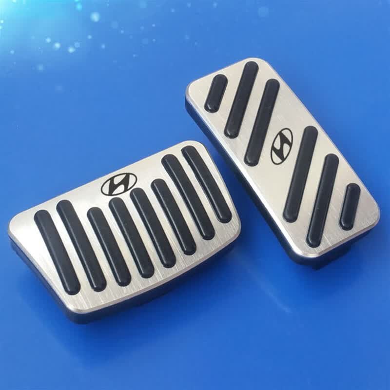 韩莺适用于22款名图 库斯途 新菲斯塔 刹车油门踏板改装内饰金属 库斯