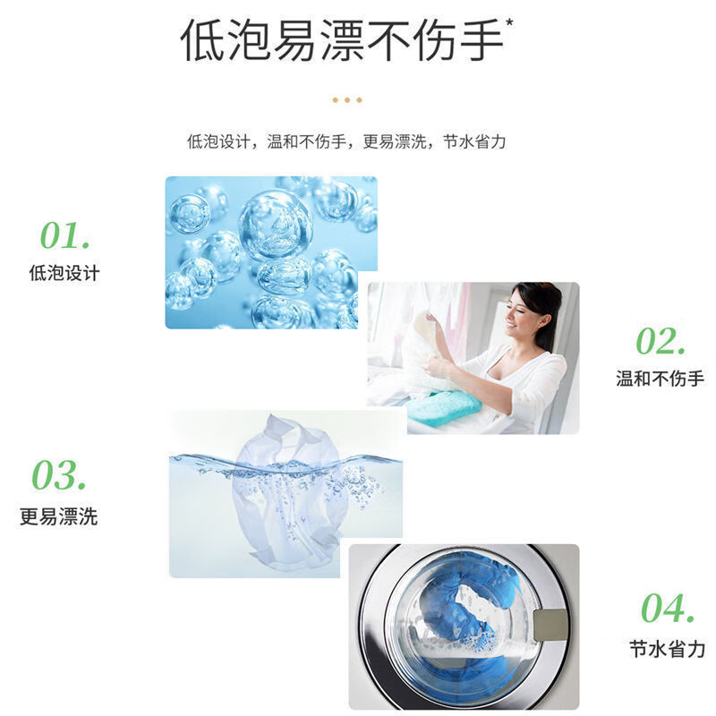 立白洗衣粉低泡易漂除菌去污不发黄全自动浓缩洗衣粉 试用装1.3kg*1袋共2.6斤