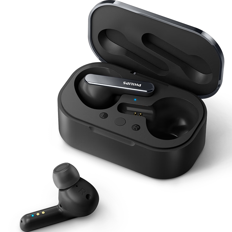 飞利浦(philips)真无线降噪蓝牙耳机主动降噪无线运动耳机蓝牙5.