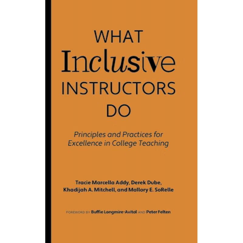 【4周达】what inclusive instructors do: principles and practices