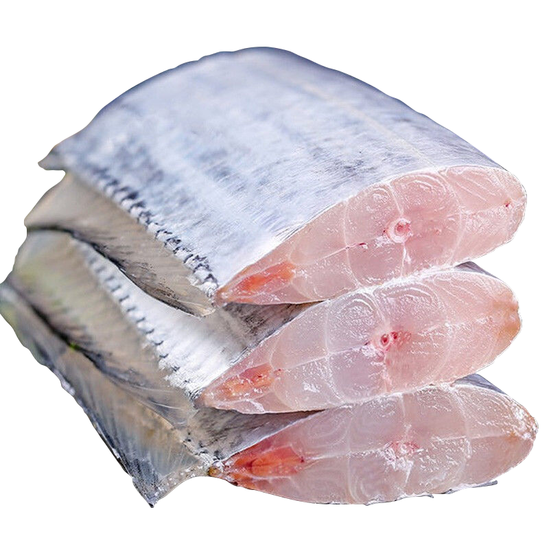 往牧 精品国产小眼舟山带鱼 生鲜 鱼类 冷冻带鱼段 刀鱼 海鲜水产 4斤装