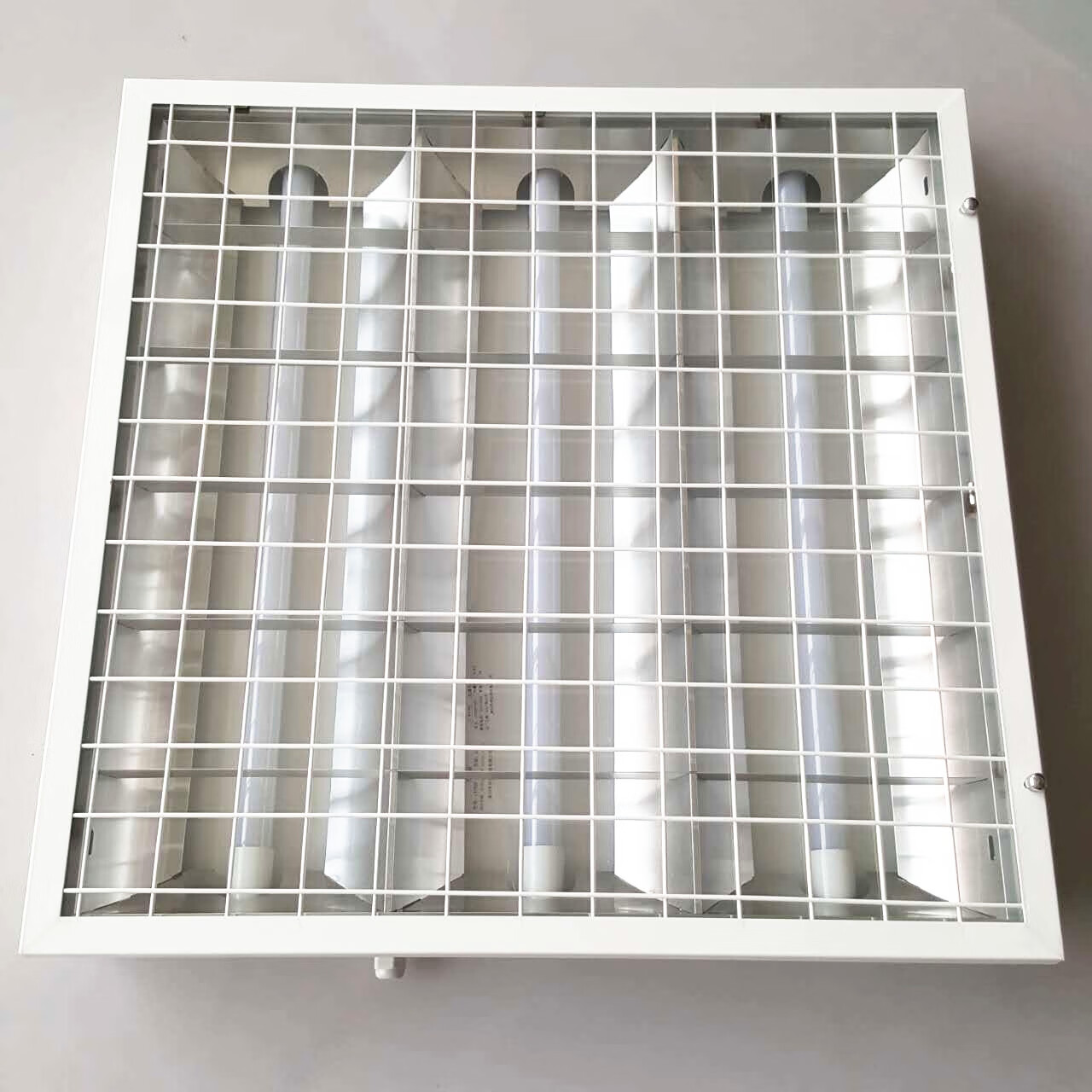 led防爆格栅灯嵌入式600 厨房机房长形1200暗装灯盘全套 铝扣板600*