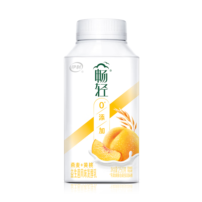 伊利畅轻燕麦+黄桃口味低温酸奶价格走势