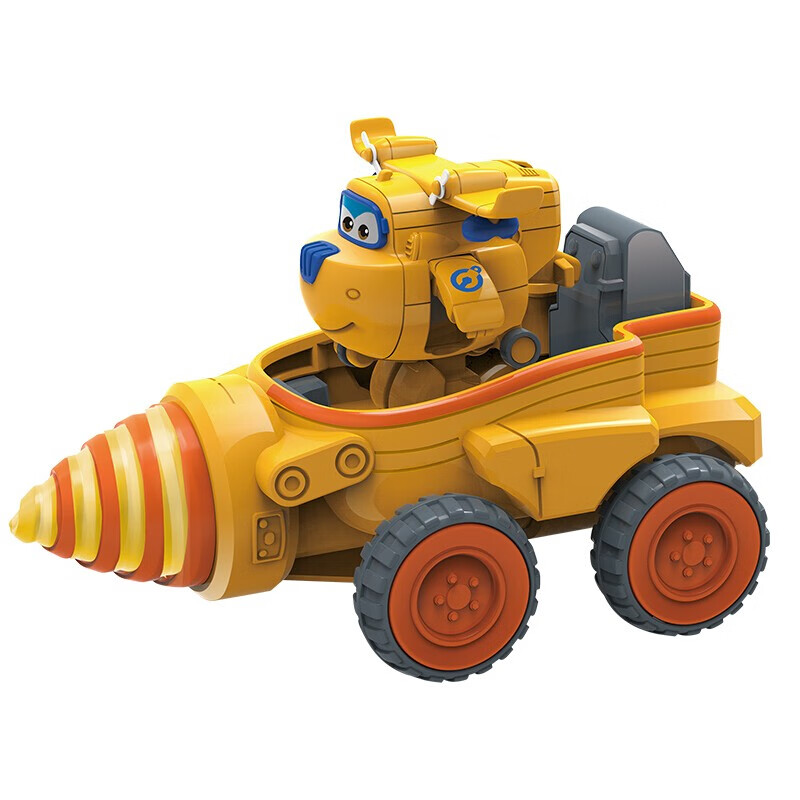 飞侠儿童玩具场景系列玩具儿童礼物 多多钻头车-720845