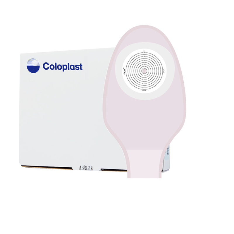 康乐保(coloplast)一件式造口袋肛门袋大便袋康乐宝1902一次性造瘘袋