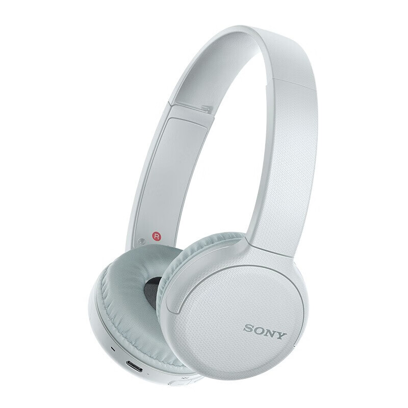 索尼（SONY）WH-CH510 头戴式 立体声 无线耳机 学生网课 白色