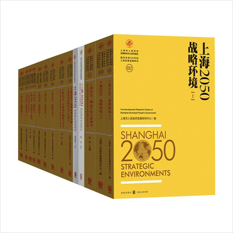上海2050套装丛书系列共11种 战略环境/战略资源/战略框架/崛起中的