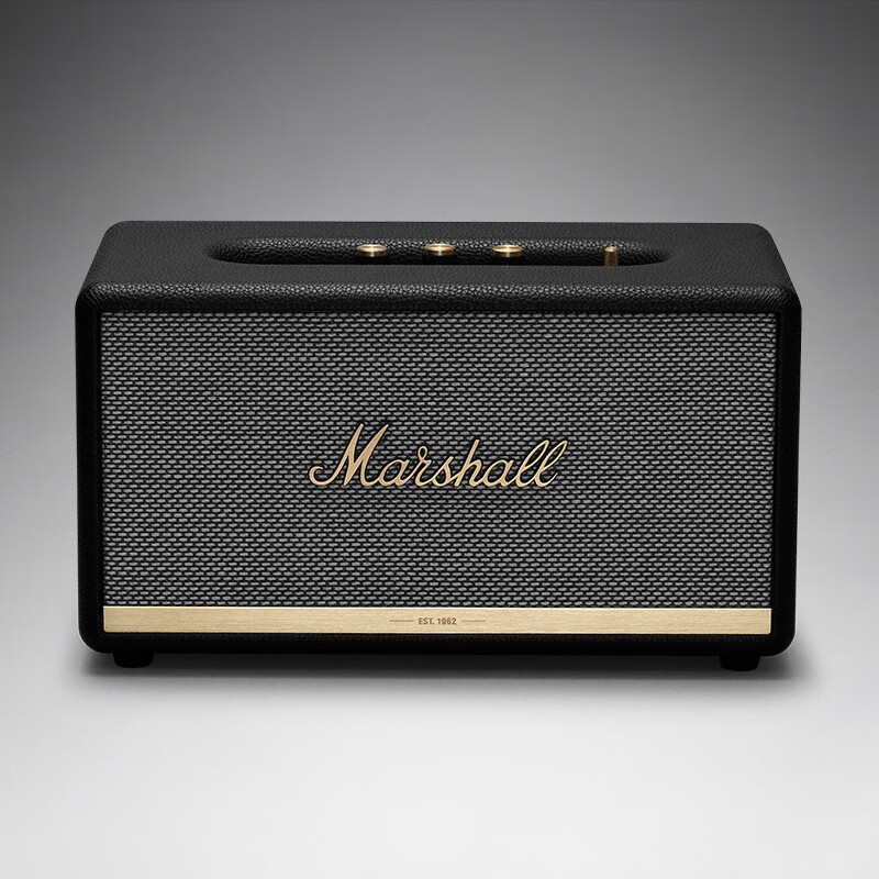 马歇尔（Marshall）STANMORE II BLUETOOTH音箱无线蓝牙家用重低音音响 黑色