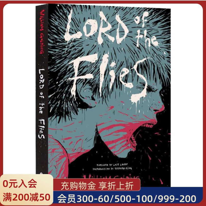 英文版蝇王企鹅经典豪华毛边版Lordof