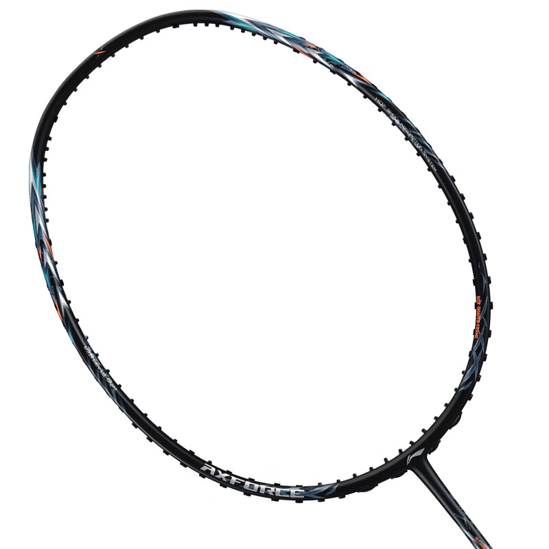 李宁(LI-NING)羽毛球拍雷霆60/80雷霆90龙拍虎拍碳纤维进攻-可免费拉线 雷霆70黑银色4U-送线送手胶