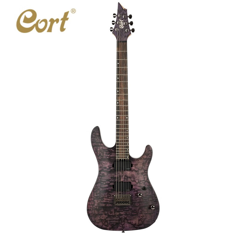 考特（CORT）KX500 Etched EDV蚀刻深紫 电吉他