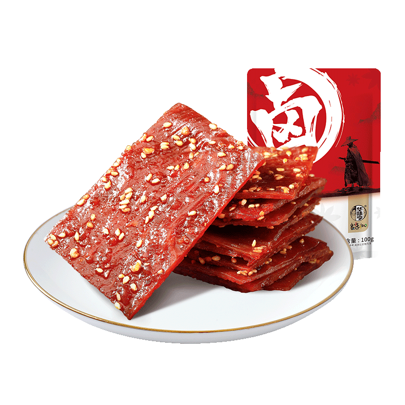 华味亨卤汁肉脯100g/袋,性价比之王