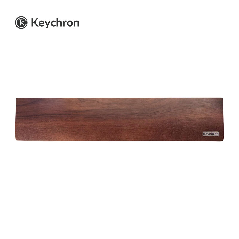 Keychron机械键盘胡桃木掌托舒适办公护腕手托实木木质夏季手枕垫PR24