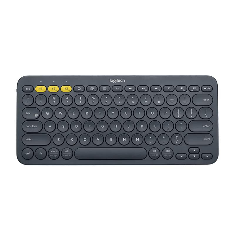 罗技(logitech)k380 多设备双模无线蓝牙便携式迷你键盘 87键家用办公