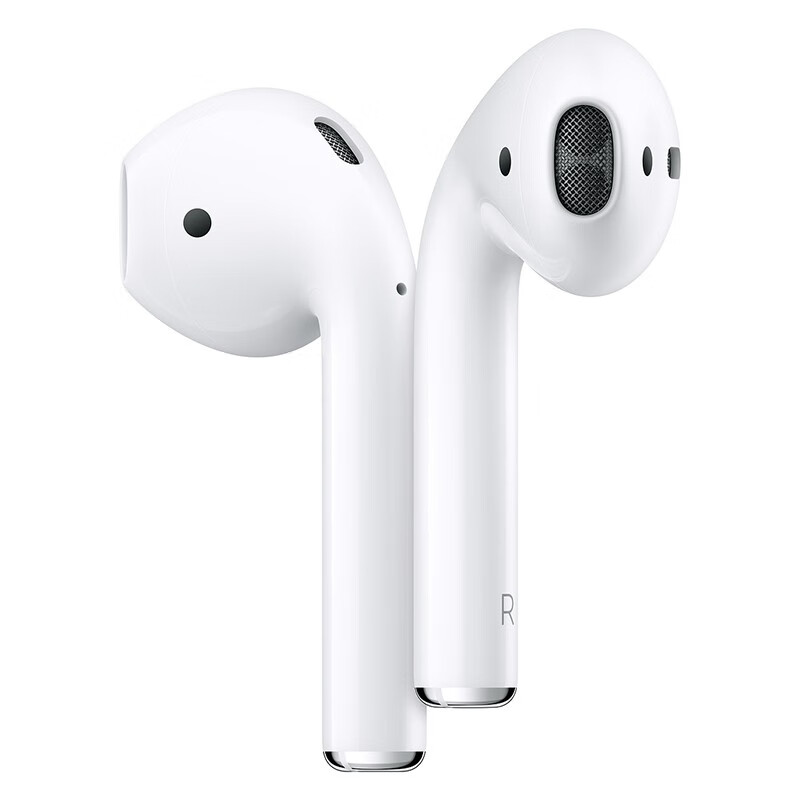 苹果（Apple） 新款AirPods 2代真无线蓝牙入耳式运动跑步游戏iphone耳机教育优惠免息 官方标配 【12期免息】AirPods 2代/有线充电盒