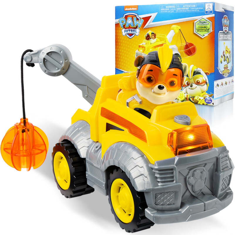 乐加酷立大功玩具超能威力狗总部基地狗狗巡逻救援车电影版 威力狗