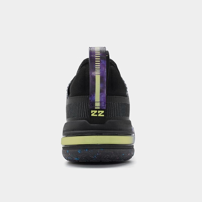 匹克维金斯AW1态极篮球鞋男鞋官网旗舰新款低帮一体式网面实战球鞋 黑色(男款) 41