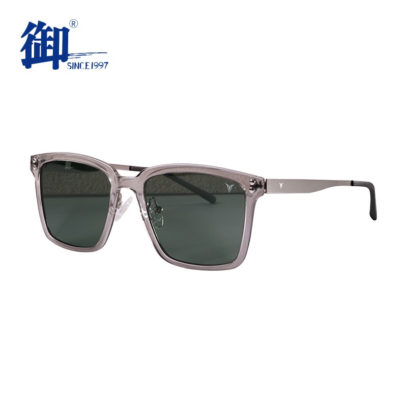 御牌d2213大红鹰钓鱼眼镜增晰专业看漂过滤反光阻挡强光 灰绿