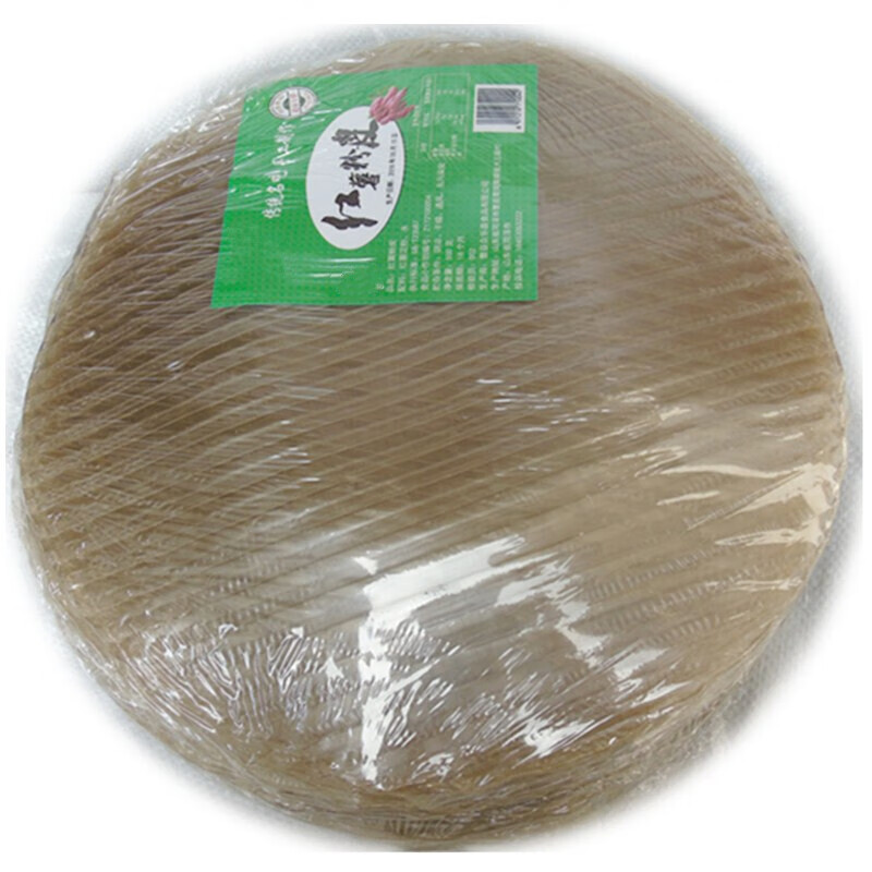 红薯粉皮地瓜粉片 圆粉皮山东特产农家自制 地瓜粉皮凉拌火锅干货散装