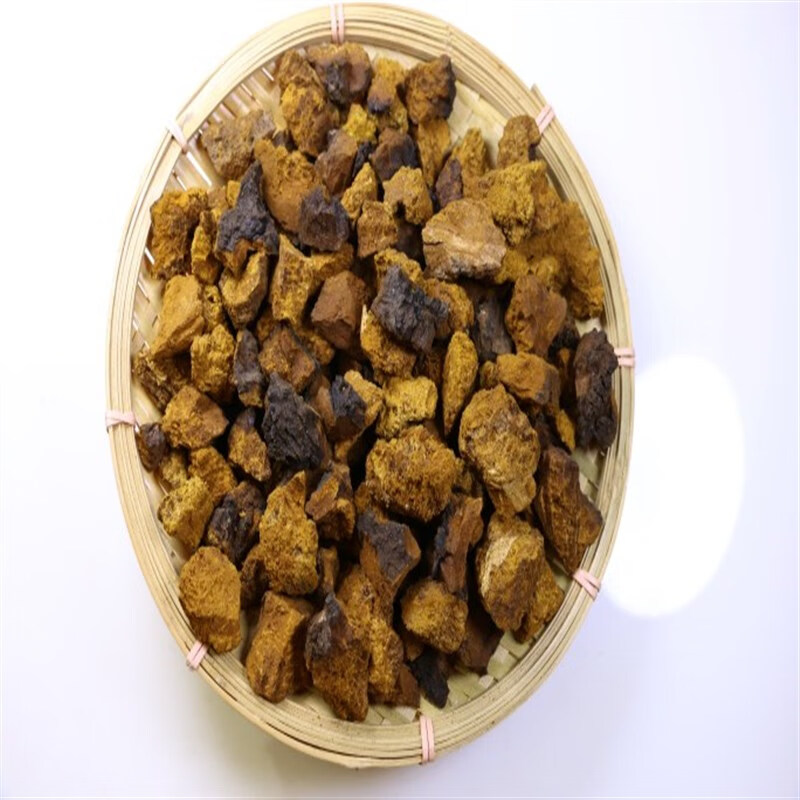 桦树茸白桦茸菇桦褐孔菌桦树泪桦树瘤chaga恰咖500克