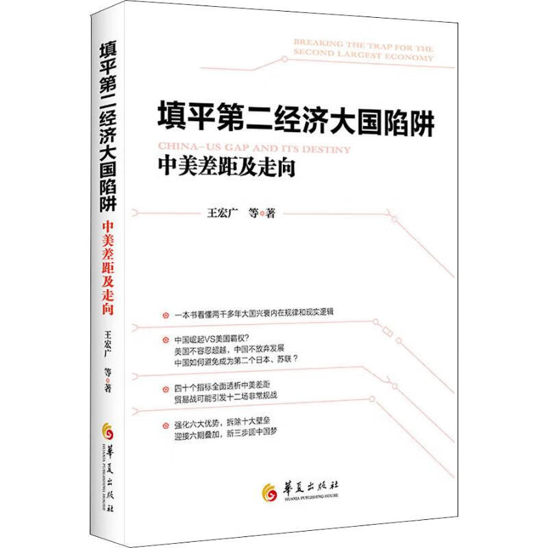 填平第二经济大国陷阱 中美差距及走向【正版图书】