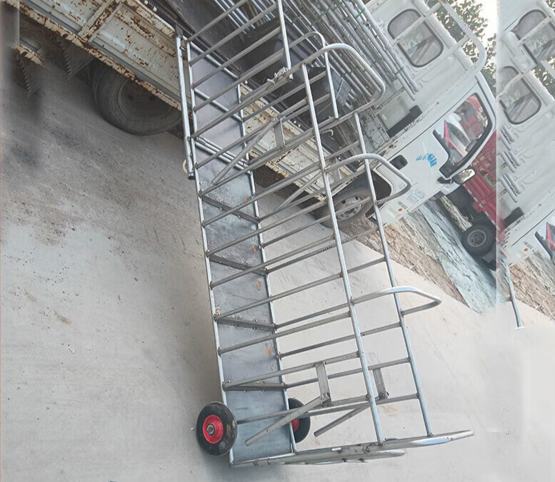 抓猪笼子养殖猪场用装猪笼上猪台带轮多功能装车猪笼猪用转运车 1.