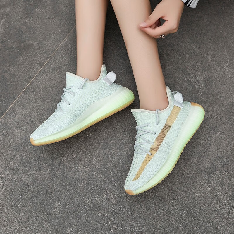 零度闽立发范思哲轻奢女鞋椰子鞋350满天星飞织透气旅游鞋女休闲运动